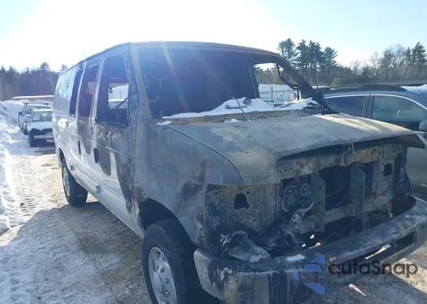 2014 Ford E-250 Commercial z USA, uszkodzony, nr VIN 1FTNE2EW4EDA65269